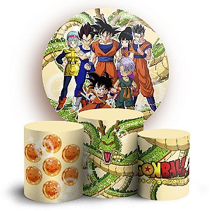 KIT Redondo e Trio - Dragon Ball - Sublimado 3D