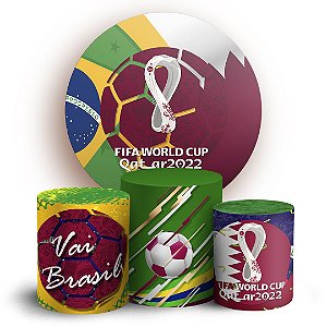 KIT Redondo e Trio - Copa Qatar - Sublimado 3D