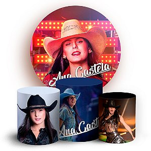 KIT Redondo e Trio - Ana Castela - Sublimado 3D