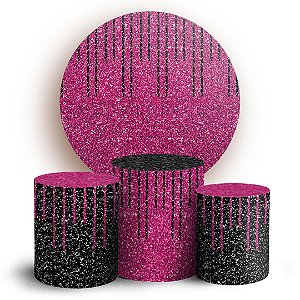 KIT Redondo e Trio - Glitter - Sublimado 3D