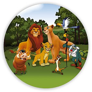 Painel de Mesa - Rei Leao - Sublimado 3D