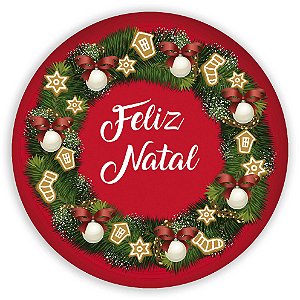 Painel de Mesa - Natal - Sublimado 3D