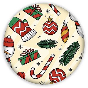 Painel de Mesa - Natal - Sublimado 3D