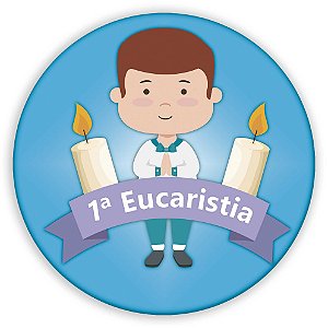 Painel de Mesa - Primeira Eucaristia - Sublimado 3D