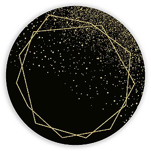 Painel de Mesa - Geometrico Glitter - Sublimado 3D