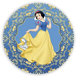 Sousplat - Branca de Neve Princesas - Sublimado 3D - Sublistamps