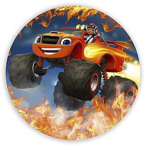 Painel de Mesa - Blazer and Monster Machine - Sublimado 3D