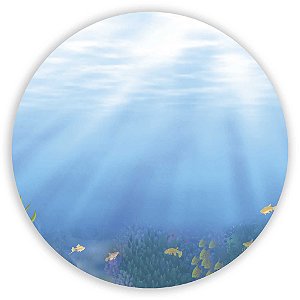 Painel de Mesa - Fundo do Mar - Sublimado 3D