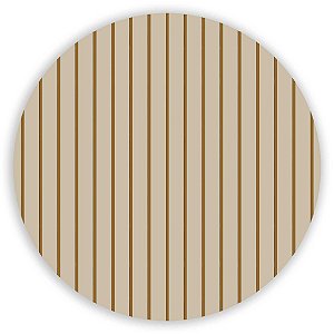 Painel de Mesa - Madeira Ripada - Sublimado 3D