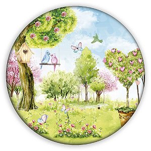 Painel de Mesa - Jardim - Sublimado 3D