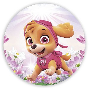 Painel de Mesa - Patrulha Canina Skye - Sublimado 3D