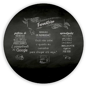 Painel de Mesa - Formatura - Sublimado 3D