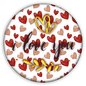 Painel de Mesa - I Love You - Sublimado 3D