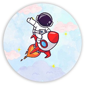 Painel de Mesa - Astronauta - Sublimado 3D