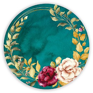 Painel de Mesa - Floral - Sublimado 3D
