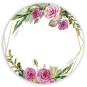 Painel de Mesa - Floral - Sublimado 3D