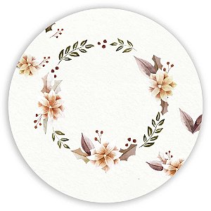 Painel de Mesa - Floral - Sublimado 3D