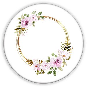 Painel de Mesa - Floral - Sublimado 3D