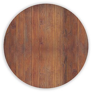 Painel de Mesa - Madeira Ripada - Sublimado 3D
