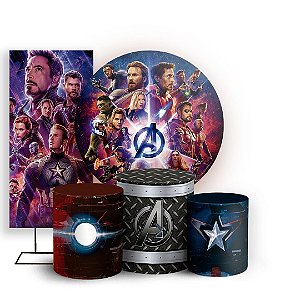 KIT Redondo Trio e Faixa - Herois - Sublimado 3D