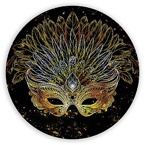 Painel Redondo - Carnaval  - Sublimado 3D