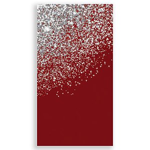 Faixa Lateral - Glitter Vermelho - Sublimado 3D