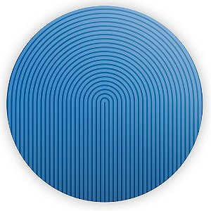 Painel Redondo - Bohos Azul - Sublimado 3D