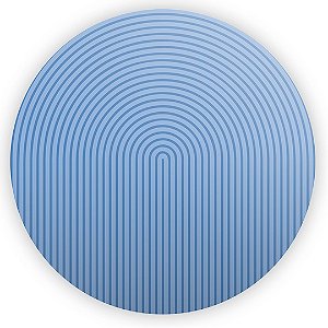 Painel Redondo - Bohos Azul - Sublimado 3D