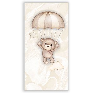 Faixa Lateral - Ursinho Baloeiro Marrom - Sublimado 3D