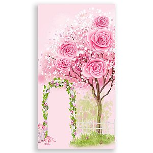 Faixa Lateral - Safari Rosa - Sublimado 3D