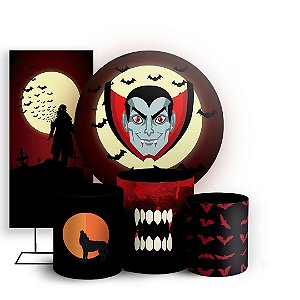 KIT Redondo Trio e Faixa - Halloween - Sublimado 3D