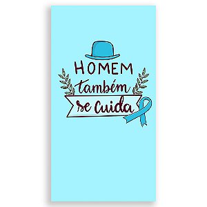 Faixa Lateral - Novembro Azul - Sublimado 3D