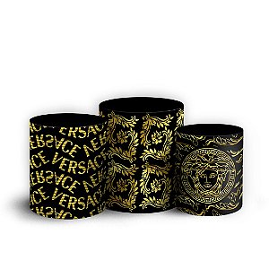 Trio Cilindro - Versace - Sublimado 3D + Elástico