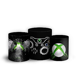Trio Cilindro - X Box - Sublimado 3D + Elástico