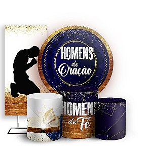 KIT Redondo Trio e Faixa - Evangelico - Sublimado 3D