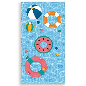 Faixa Lateral - Pool Party - Sublimado 3D