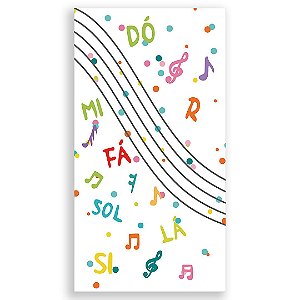 Faixa Lateral - Musica - Sublimado 3D