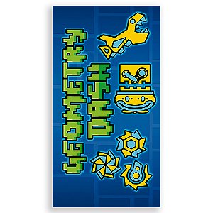 Faixa Lateral - Geometry Dash - Sublimado 3D