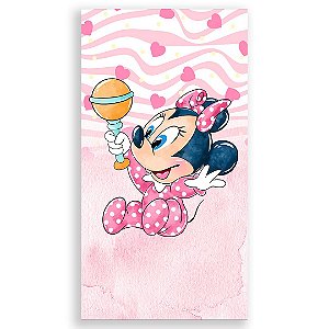 Faixa Lateral - Minnie Baby - Sublimado 3D