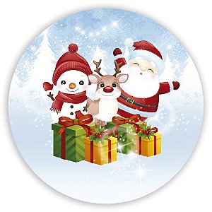Painel de Mesa - Natal Ano Novo - Sublimado 3D