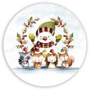 Painel de Mesa - Natal Ano Novo - Sublimado 3D