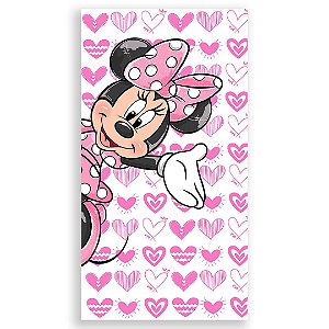 Faixa Lateral - Minnie Rosa - Sublimado 3D