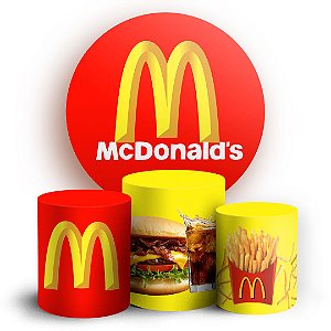 KIT Redondo e Trio - McDonald's - Sublimado 3D