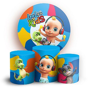KIT Redondo e Trio - LooLooKids - Sublimado 3D