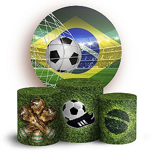 KIT Redondo e Trio - Futebol - Sublimado 3D