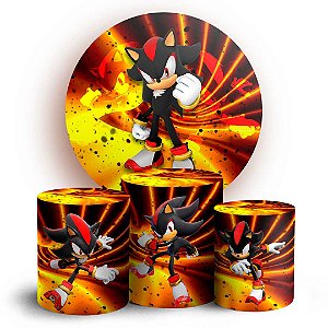 KIT Redondo e Trio - Sonic - Sublimado 3D