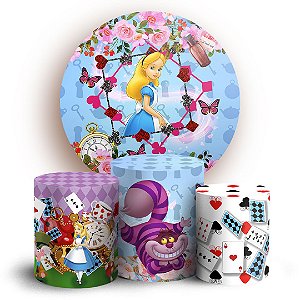 KIT Redondo e Trio - Alice - Sublimado 3D