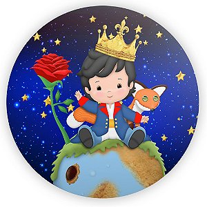 Painel Redondo - Pequeno Principe - Sublimado 3D