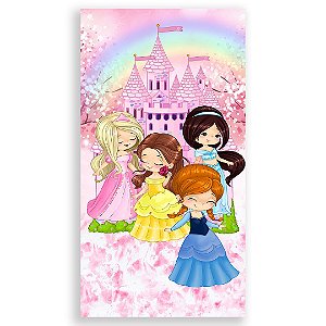 Faixa Lateral - Princesas - Sublimado 3D