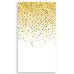 Faixa Lateral - Glitter Dourado Branco - Sublimado 3D